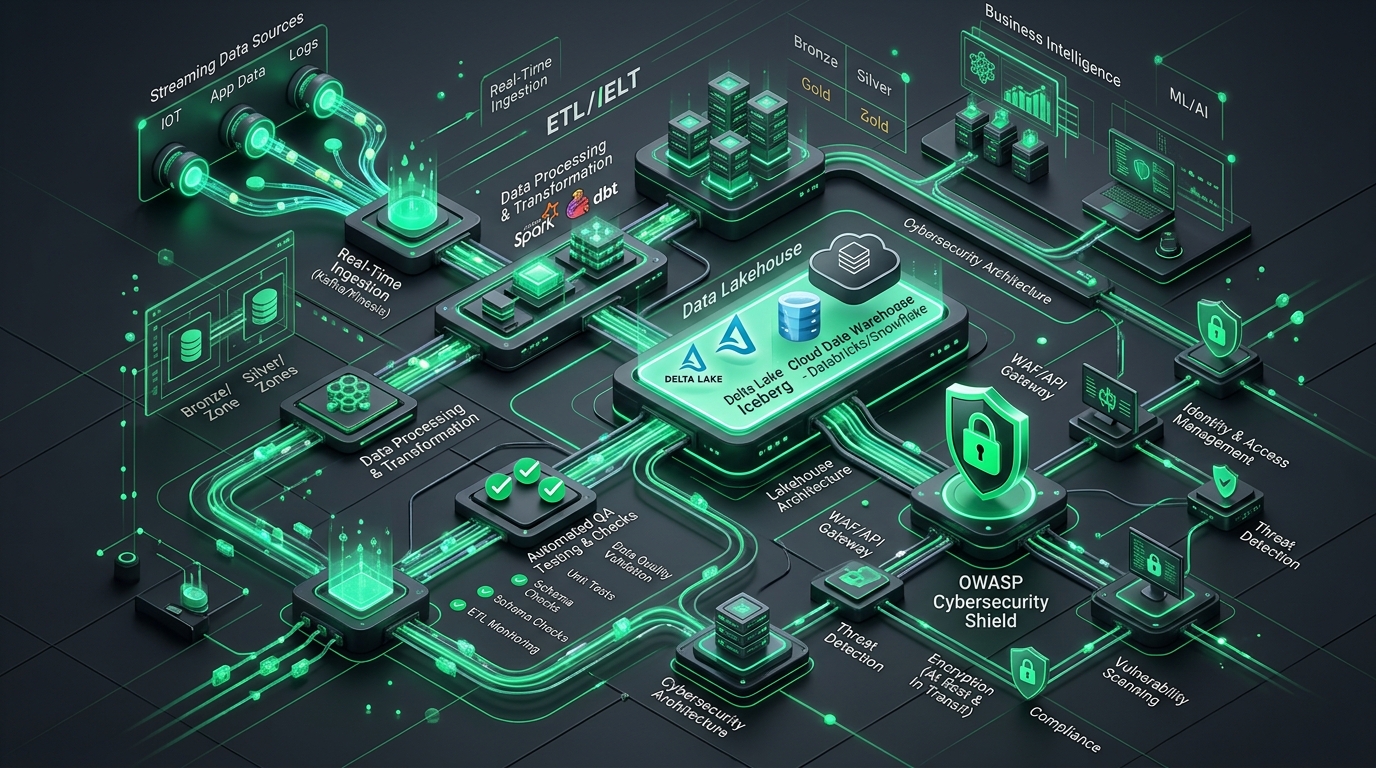 Data Engineering and Security architecture and delivery model