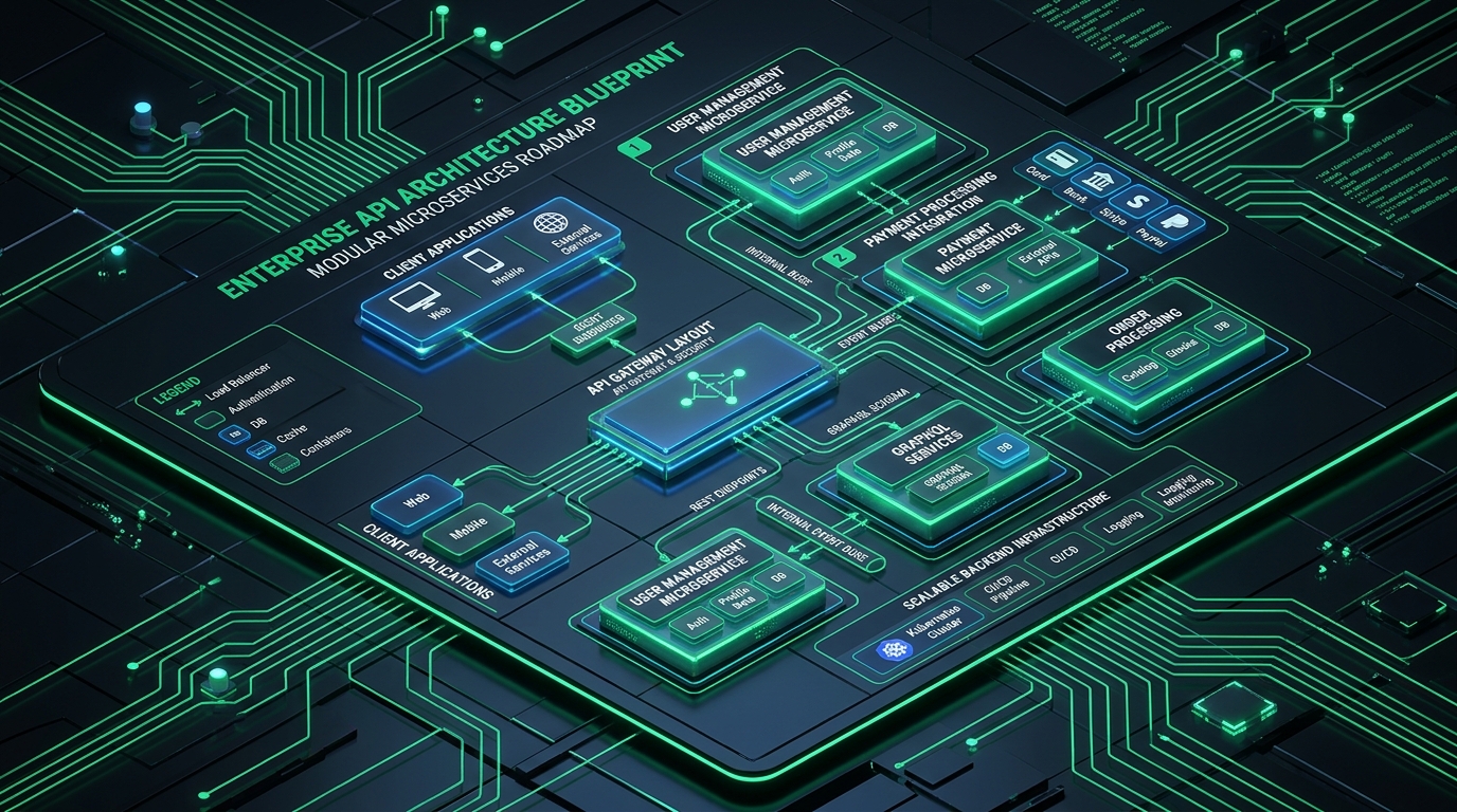 IT Consulting and API Development architecture and delivery model