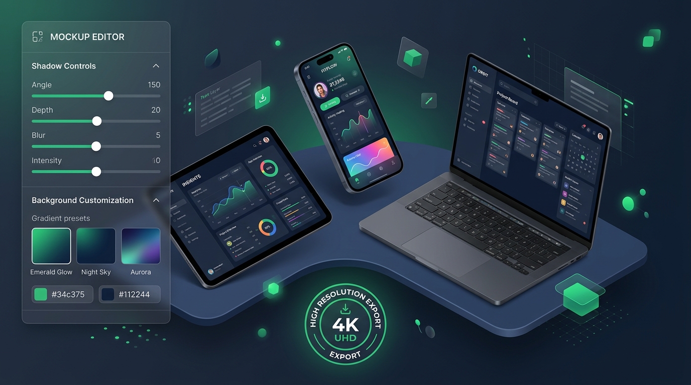 App Screenshot Mockup Generator